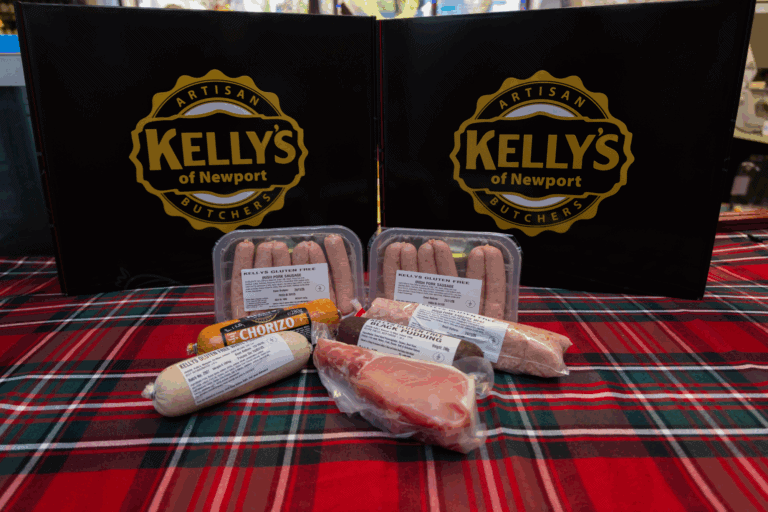 Photo of the Kellys Butchers Gluten Free Breakfast Box