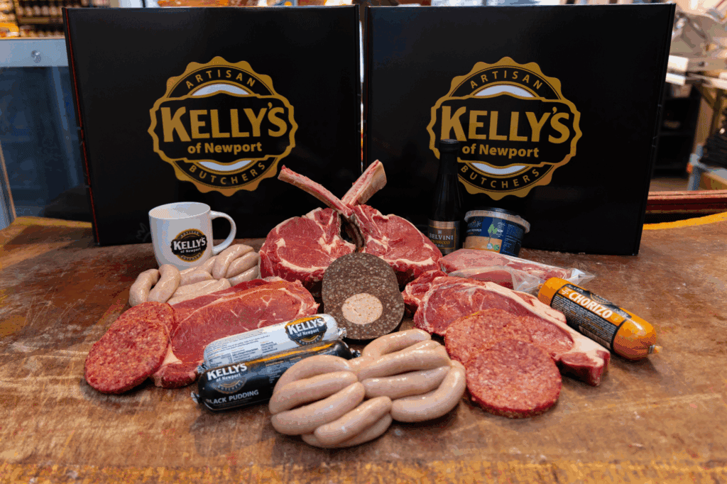 Photo of Kellys Butchers Meat Lovers Christmas Hamper.