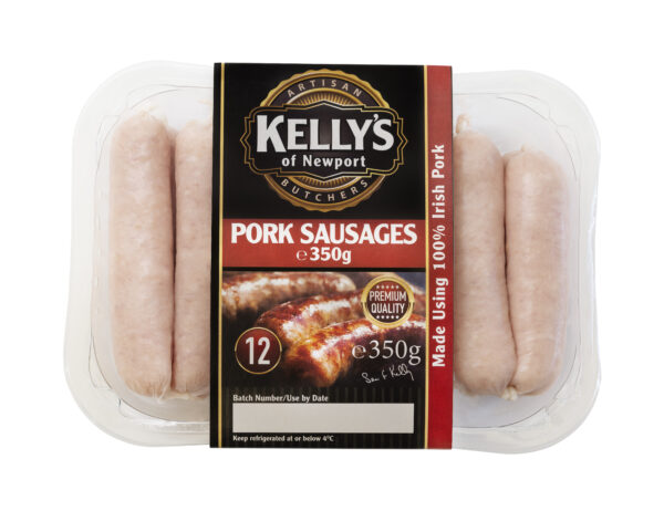 Kelly's Speciality Pork Sausages (350g)