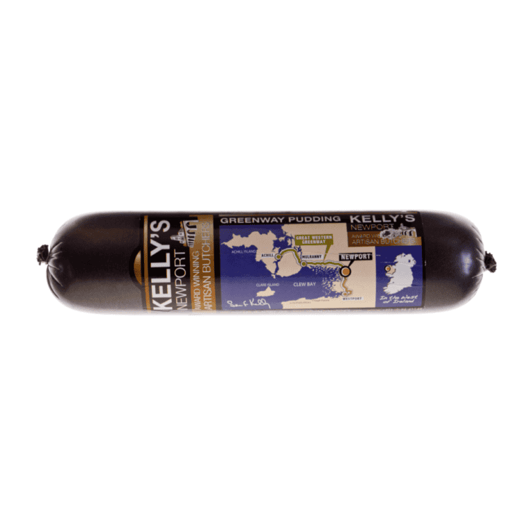 A photo of Kelly's Greenway Black Pudding 800g