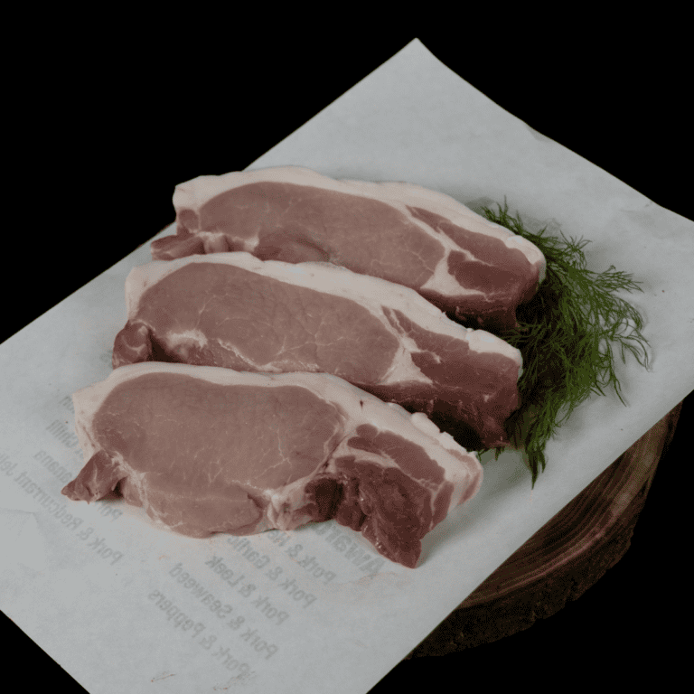 100% Irish Boneless Pork Chops