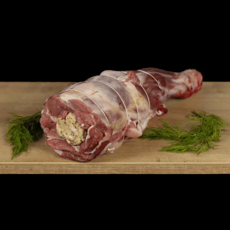 Half Stuffed Shoulder of Irish Lamb