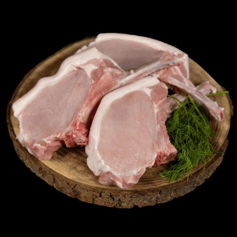 100% Irish Pork Chops on the Bone