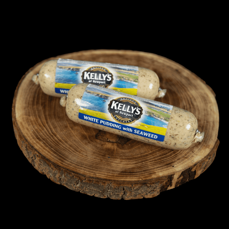 Kelly's White Pudding with Seaweed Chubb